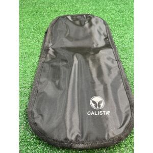 Calista‎ Tools Insulated Black Curling Iron Zipper Case Travel Bag 7"x15"